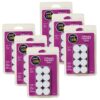 Adhesive Magnet Dots, 3-4", 100 Per Pack, 6 Packs