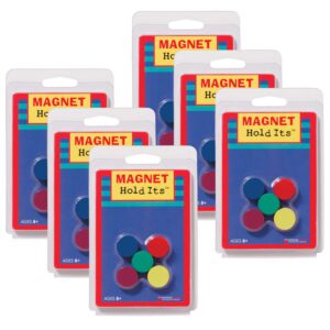 Ceramic Disc Magnets, 3-4", 10 Per Pack, 6 Packs