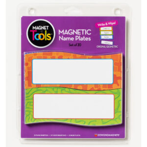 Magnetic Name Plates, Pack of 20