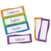 Magnetic Name Plates, Pack of 20