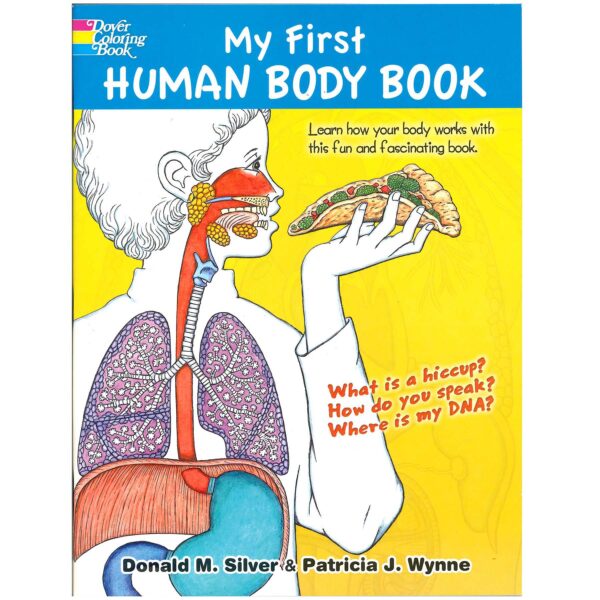 My First Human Body Coloring Book, Pack of 6