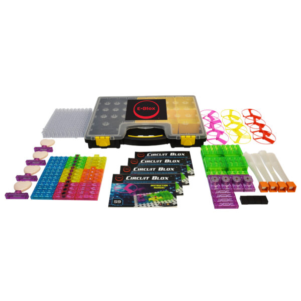 Circuit Blox Class Set, 59 Projects Per Kit, 4 Kits