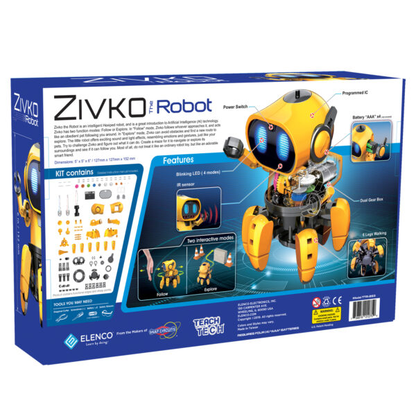 TEACH TECH Zivko the Robot Kit