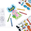 Papercraft Pete the Cat Coloring Activity Set