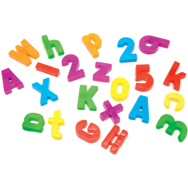 Magnetic Letters & Numbers, 99 Pieces Per Pack, 2 Packs