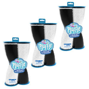 Playfoam Pluffle Twist Black & White, 3 Packs