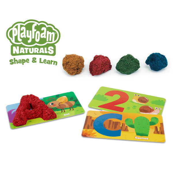 Playfoam Naturals Shape & Learn Letters & Numbers