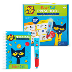 Hot Dots Pete the Cat Preschool Reading & Math