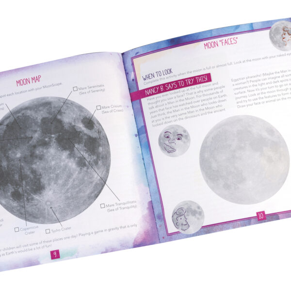 Nancy Bs Science Club MoonScope & Sky Gazer's Activity Journal