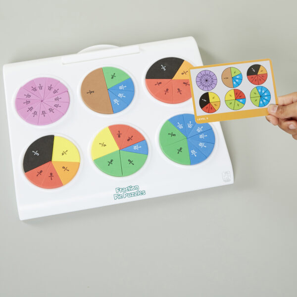 Fraction Pie Puzzles