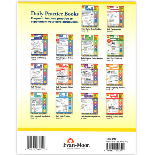 Daily Geography Practice Book, Grade 1