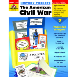 History Pockets: The American Civil War Book, Teacher Resource, Grades 4-6