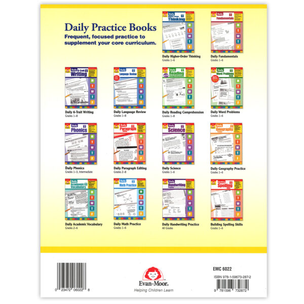 Daily 6-Trait Writing Book, Grade 2