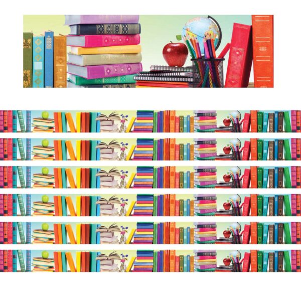 Book Parade Photo Border, 35 Feet Per Pack, 6 Packs