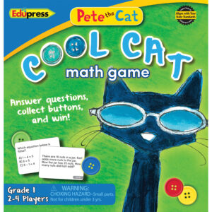 Pete the Cat Cool Cat Math Game 1