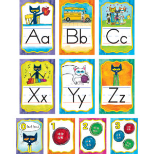 Pete the Cat Alphabet Bulletin Board Set