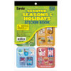 Seasons & Holidays Scented Stickerbook, 232 Stickers Per Book, Pack of 3