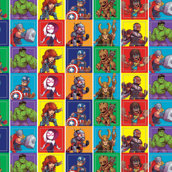 Marvel Super Hero Adventure Mini Stickers, 704 Per Pack, 12 Packs