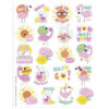 Flamingo Strawberry Lemonade Scented Stickers, 80 Per Pack, 6 Packs