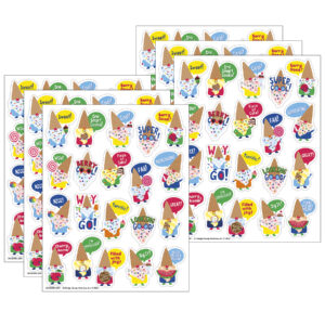 Dessert Gnomes Candy Scented Stickers, 80 Per Pack, 6 Packs