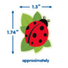 Ladybugs Giant Stickers, 36 Per Pack, 12 Packs