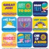 Crayola Colors of Kindness Theme Stickers, 120 Per Pack, 12 Packs