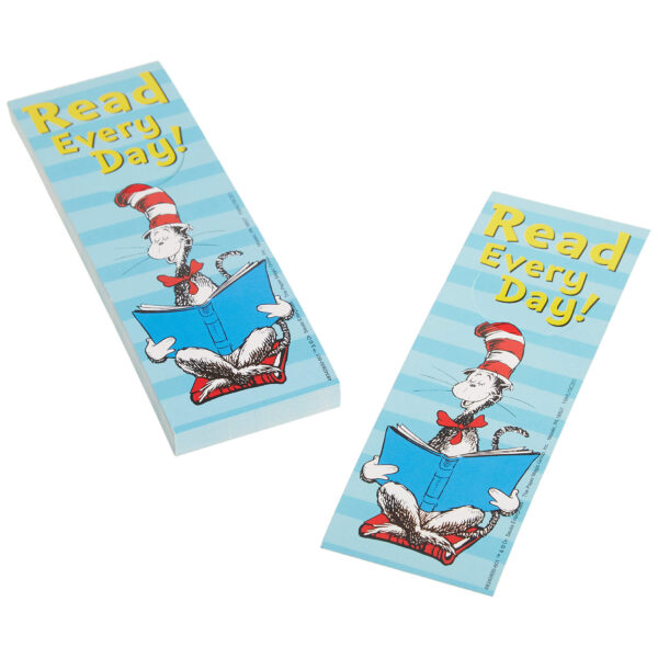 Cat in the Hat Read Every Day Bookmarks, 36 Per Pack, 6 Packs