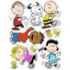 Peanuts Classic Characters Window Clings, 12 Sheets