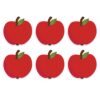 A Teachable Town Apples Paper Cut-Outs, 36 Per Pack, 6 Packs