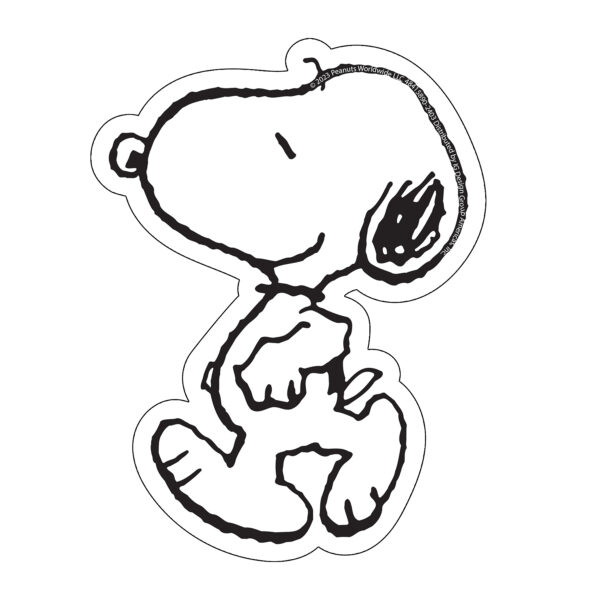 Peanuts Snoopy Assorted Paper Cut-Outs, 36 Per Pack, 3 Packs