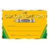 Crayola Gold Crayon Recognition Award, 36 Per Pack, 6 Packs