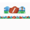 Football Deco Trim, 37 Feet Per Pack, 6 Packs