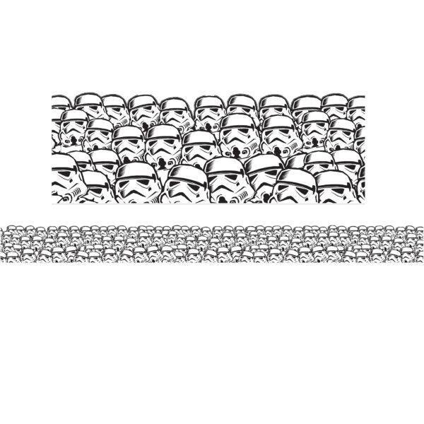 Star Wars - Super Troopers Deco Trim Extra Wide Die Cut, 37 Feet Per Pack, 3 Packs