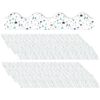 Simply Sassy White Terrazzo Deco Trim, 37 Feet Per Pack, 6 Packs