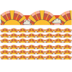 Adventurer Sunrise Deco Trim, 37 Feet Per Pack, 6 Packs