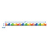 Crayola Rainbow Deco Trim, 37 Feet Per Pack, 6 Packs