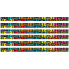 Crayola Inspirational Words Deco Trim, 37 Feet Per Pack, 6 Packs