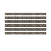 Curiosity Garden Stone Wall Deco Trim, 37 Feet Per Pack, 6 Packs