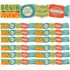 Adventurer Badges Extra Wide Deco Trim, 37 Feet Per Pack, 6 Packs