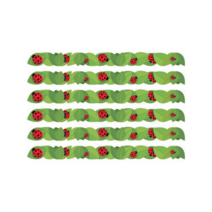 Ladybugs Extra Wide Deco Trim, 37 Feet Per Pack, 6 Packs