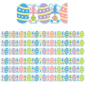 Easter Gnomes Extra Wide Deco Trim, 37 Feet Per Pack, 6 Packs