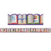 Once Upon A Dream Story Book Extra Wide Die-Cut Deco Trim, 37 Feet Per Pack, 6 Packs