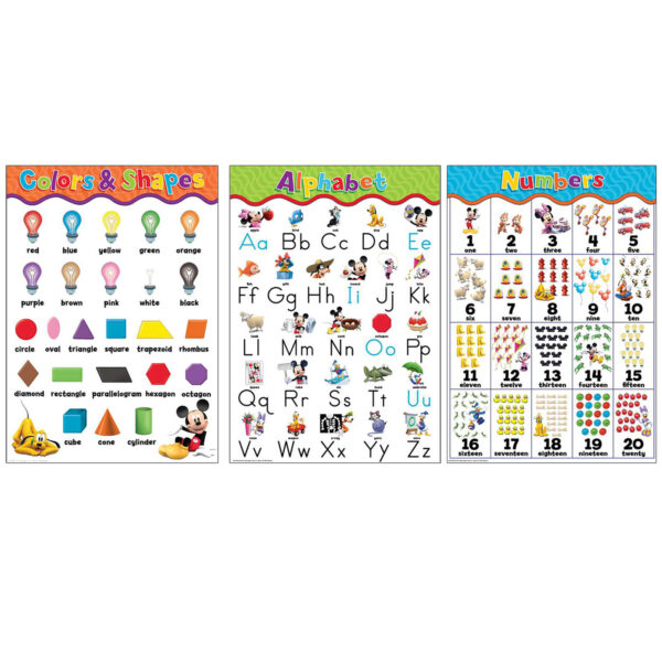 Mickey Mouse Clubhouse Beginning Concepts Bulletin Board Set