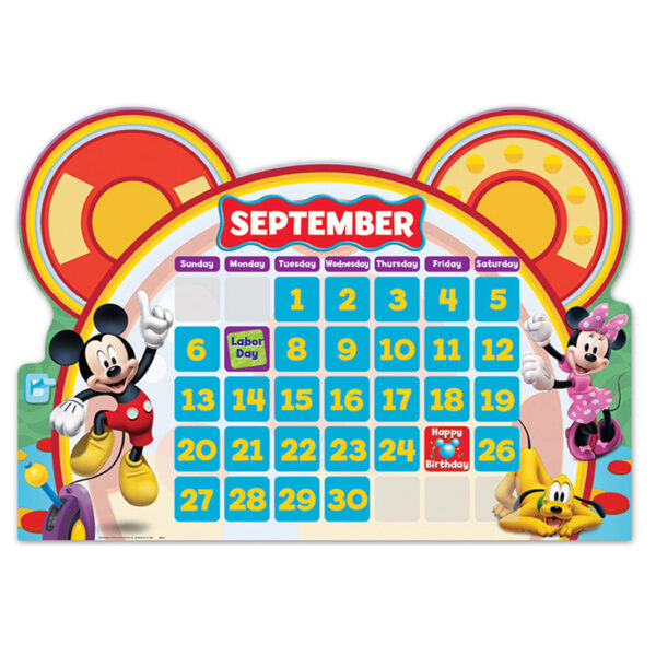 Mickey Mouse Clubhouse Calendar Bulletin Board Set