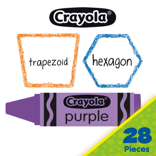 Crayola Colors & Shapes Bulletin Board Set