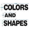 Crayola Colors & Shapes Bulletin Board Set