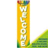 Crayola Welcome Vertical Banner, Pack of 6