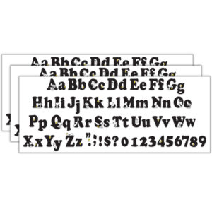 Peanuts Deco Letters, 210 Per Pack, 3 Packs