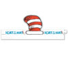 Dr. Seuss Cat's Hat Wearable Cut Out Hats, 32 Per Pack, 2 Packs