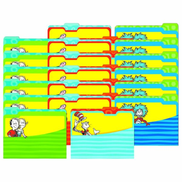 Dr. Seuss Classic File Folders, 4 Per Pack, 6 Packs